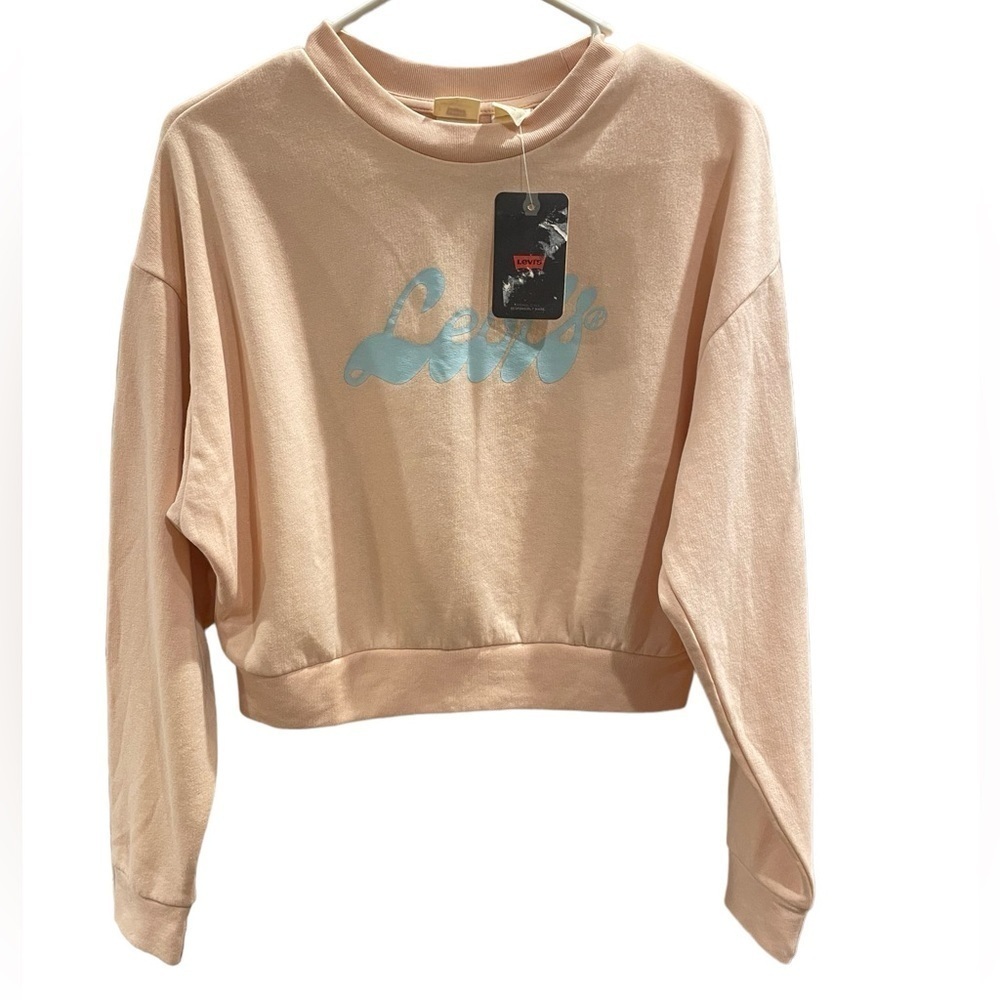 Levi’s Cropped Logo Sweatshirt